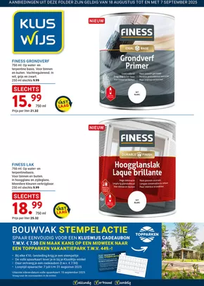 Catalogus van Kluswijs in Alkmaar | Bespaar nu met onze deals | 2025-07-01T00:00:00.000Z - 2025-08-31T00:00:00.000Z