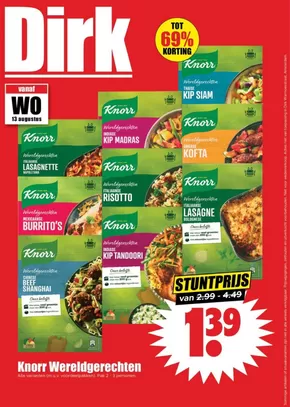 Catalogus van Dirk in Oud-Beijerland | Exclusieve deals en koopjes | 2025-08-13T00:00:00.000Z - 2025-08-19T00:00:00.000Z