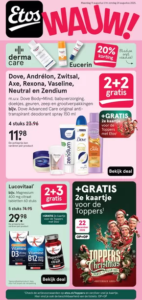 Catalogus van Etos in Helvoirt | Etos folder | 2025-08-11T00:00:00.000Z - 2025-08-24T00:00:00.000Z