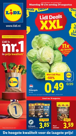 Catalogus van Lidl in Zoetermeer | Geweldige kortingen op geselecteerde producten | 2025-08-14T00:00:00.000Z - 2025-08-24T00:00:00.000Z