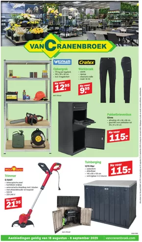 Catalogus van Van Cranenbroek in Maastricht | Folder 12 wk31 33 nl BE | 2025-08-15T00:00:00.000Z - 2025-09-06T00:00:00.000Z