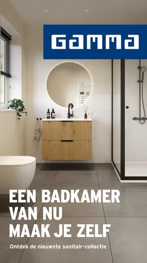 Catalogus van Gamma in Utrecht | Sanitair magazine | 2025-08-16T00:00:00.000Z - 2025-08-30T00:00:00.000Z