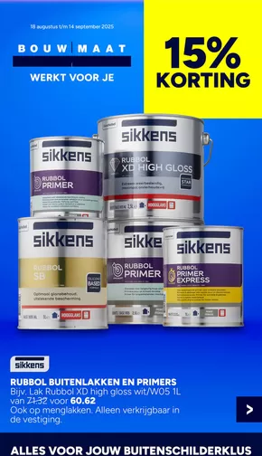 15% Korting