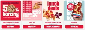 Catalogus van Domino's pizza in Leidschendam | 50% Korting  | 2025-08-18T00:00:00.000Z - 2025-09-01T00:00:00.000Z
