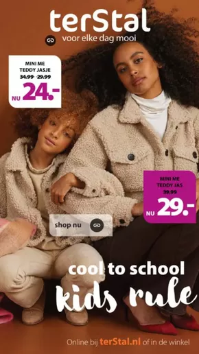 Catalogus van Ter Stal in Eindhoven | Cool to school kids rule | 2025-08-22T00:00:00.000Z - 2025-09-04T00:00:00.000Z