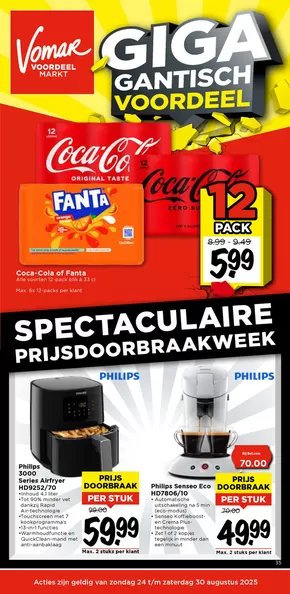 Catalogus van Vomar in Dinxperlo | Folder van volgende week | 2025-08-24T00:00:00.000Z - 2025-08-30T00:00:00.000Z