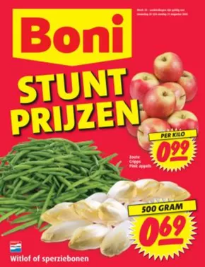 Catalogus van Boni in Milheeze | Boni Folder week 35 | 2025-08-25T00:00:00.000Z - 2025-08-31T00:00:00.000Z