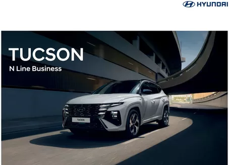 Catalogus van Hyundai | Hyundai Hyundai TUCSON N Line Business | 2025-08-24T00:00:00.000Z - 2026-08-24T00:00:00.000Z