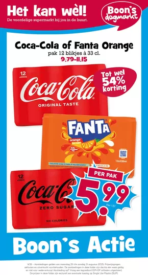 Catalogus van Boon's Markt in Vlaardingen | Onze beste deals voor u | 2025-08-25T00:00:00.000Z - 2025-08-31T00:00:00.000Z