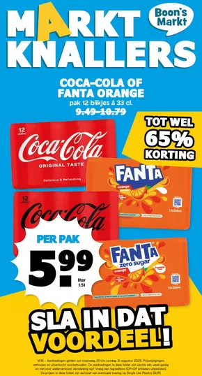 Catalogus van Boon's Markt in Nijverdal | Geweldig aanbod voor alle klanten | 2025-08-25T00:00:00.000Z - 2025-08-31T00:00:00.000Z