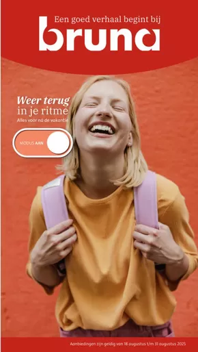 Catalogus van Bruna | Weer terug in je ritme | 2025-08-25T00:00:00.000Z - 2025-08-31T00:00:00.000Z