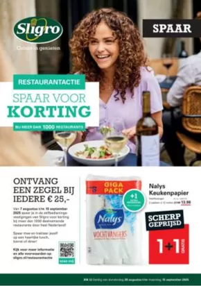 Catalogus van Sligro in Drachten | Exclusieve deals voor onze klanten | 2025-08-28T00:00:00.000Z - 2025-09-15T00:00:00.000Z