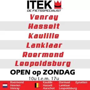 Catalogus van iTEK in Driebergen-Rijsenburg | iTEK folder | 2025-08-27T00:00:00.000Z - 2025-09-10T00:00:00.000Z