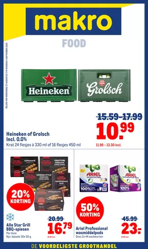 Catalogus van Makro in Arnhem | Food | 2025-08-27T00:00:00.000Z - 2025-09-09T00:00:00.000Z