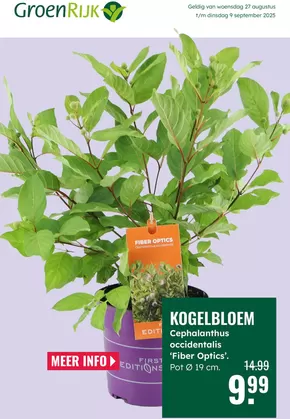 Catalogus van GroenRijk in Maastricht | GroenRijk folder | 2025-08-27T00:00:00.000Z - 2025-09-09T00:00:00.000Z
