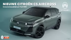 Catalogus van Citroën in Eindhoven | Citroën Nieuwe C5 Aircross | 2025-08-28T00:00:00.000Z - 2025-09-11T00:00:00.000Z