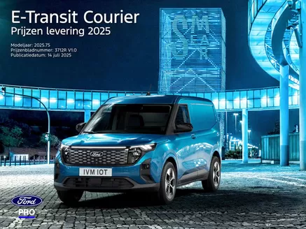 Catalogus van Ford | PL e transit courier MY2025.50 | 2025-08-29T00:00:00.000Z - 2025-12-31T00:00:00.000Z
