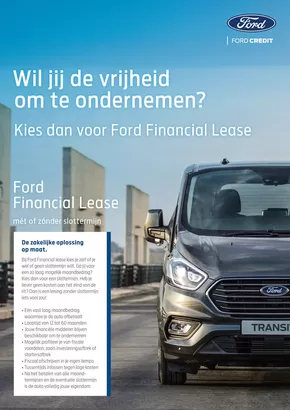 Catalogus van Ford in 's-Hertogenbosch | Ford Credit Zakelijk | 2025-08-29T00:00:00.000Z - 2025-09-12T00:00:00.000Z