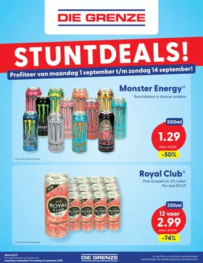 Catalogus van Medikamente die grenze | DieGrenze Folder Week 36 37 2025 | 2025-08-18T00:00:00.000Z - 2025-08-31T00:00:00.000Z