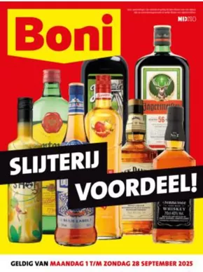 Catalogus van Boni | Boni Slijterij folder week 36 t/m week 39 | 2025-09-01T00:00:00.000Z - 2025-09-28T00:00:00.000Z