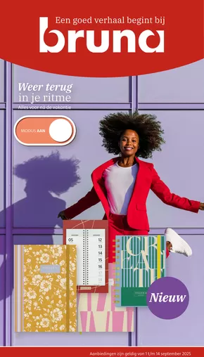 Catalogus van Bruna in Zwolle | Bruna folder | 2025-09-01T00:00:00.000Z - 2025-09-14T00:00:00.000Z