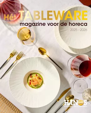 Catalogus van HANOS in De Wilp | Tableware magazine 2025-2026 | 2025-08-31T00:00:00.000Z - 2026-12-31T00:00:00.000Z