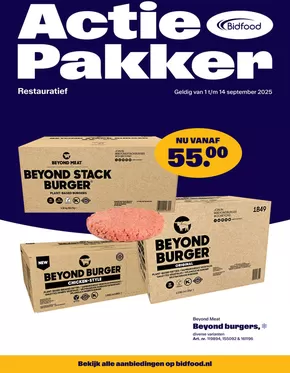 Catalogus van Bidfood in De Wilp | Actiepakker Restauratief | 2025-09-01T00:00:00.000Z - 2025-09-14T00:00:00.000Z