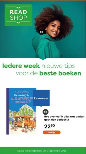 Catalogus van The Read Shop in Zwolle | Ledere week nieuwe tips voor de beste boeken | 2025-09-01T00:00:00.000Z - 2025-09-07T00:00:00.000Z
