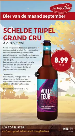 Catalogus van Úw topSlijter in De Wilp | Bier van de maand september | 2025-09-01T00:00:00.000Z - 2025-09-30T00:00:00.000Z