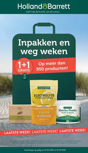 Catalogus van Holland & Barrett in Amstelveen | Topaanbiedingen voor alle koopjesjagers | 2025-09-02T00:00:00.000Z - 2025-09-16T00:00:00.000Z
