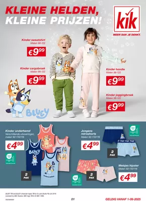 Catalogus van Kik in Eindhoven | KiK Textilien und Non Food GmbH (NL) | 2025-09-02T00:00:00.000Z - 2025-09-16T00:00:00.000Z