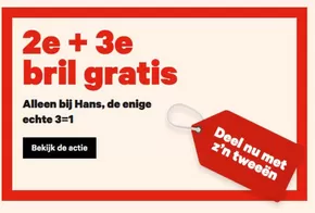 Catalogus van Hans Anders in IJsselstein | 2e + 3e bril gratis  | 2025-09-03T00:00:00.000Z - 2025-09-28T00:00:00.000Z