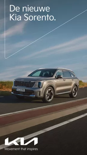 Catalogus van Kia in 's-Hertogenbosch | Kia Netherlands Sorento brochure | 2025-09-03T00:00:00.000Z - 2025-09-17T00:00:00.000Z