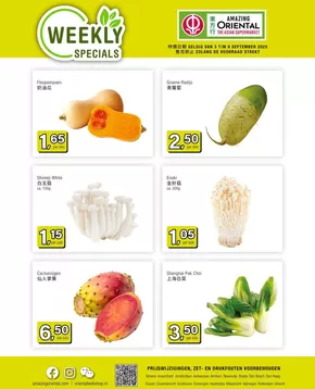 Catalogus van Amazing Oriental in Veghel | Kortingen en acties | 2025-09-04T00:00:00.000Z - 2025-09-18T00:00:00.000Z