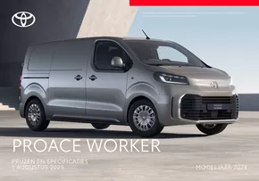 Catalogus van Toyota in Eindhoven | Proace Worker MJ24 | 2025-09-04T00:00:00.000Z - 2025-09-18T00:00:00.000Z