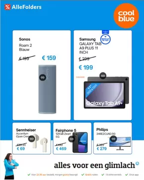 Catalogus van Coolblue in Heerenveen | Alles voor een glimlach | 2025-09-04T00:00:00.000Z - 2025-09-14T00:00:00.000Z