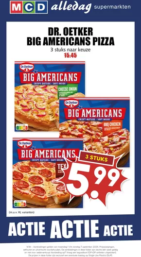Catalogus van MCD Supermarkt in 's-Hertogenbosch | MCD Supermarkt folder | 2025-09-05T00:00:00.000Z - 2025-09-19T00:00:00.000Z