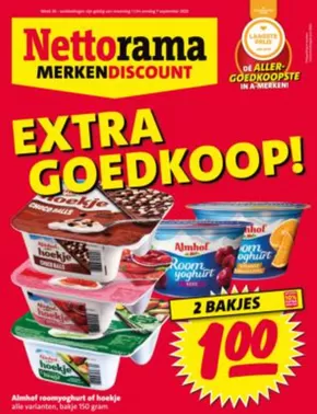 Catalogus van Nettorama in Groningen | Folder Nettorama | 2025-09-08T00:00:00.000Z - 2025-09-14T00:00:00.000Z