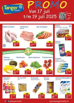 Catalogus van Tanger Markt in Den Haag | Topaanbiedingen voor alle koopjesjagers | 2025-09-06T00:00:00.000Z - 2025-09-20T00:00:00.000Z
