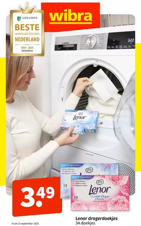 Catalogus van Wibra in Zwammerdam | Wibra folder | 2025-09-06T00:00:00.000Z - 2025-09-20T00:00:00.000Z
