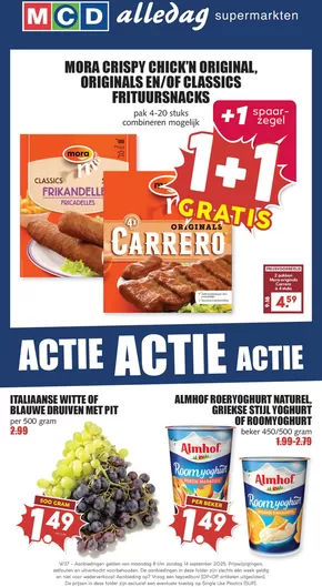 Catalogus van MCD Supermarkt in 's-Hertogenbosch | Ontdek aantrekkelijke aanbiedingen | 2025-09-07T00:00:00.000Z - 2025-09-21T00:00:00.000Z