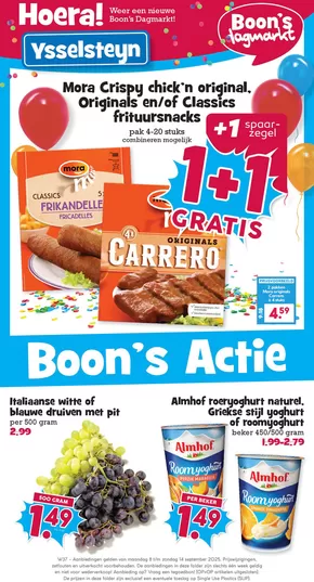 Catalogus van Boon's Markt in Bosschenhoofd | Aanbiedingen voor koopjesjagers | 2025-09-07T00:00:00.000Z - 2025-09-21T00:00:00.000Z