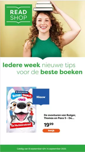 Catalogus van The Read Shop in Beek (Limburg) | Ledere week nieuwe tips voor de beste boeken | 2025-09-08T00:00:00.000Z - 2025-09-14T00:00:00.000Z