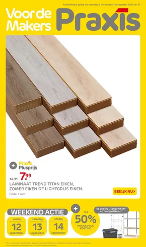 Catalogus van Praxis in Nieuweschoot | Praxis week 37 2025 | 2025-09-08T00:00:00.000Z - 2025-09-14T00:00:00.000Z