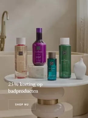 Catalogus van Rituals in Den Haag | 25% korting op badproducten | 2025-09-08T00:00:00.000Z - 2025-09-22T00:00:00.000Z