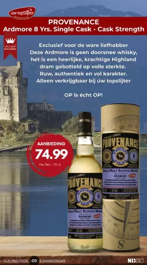 Catalogus van Úw topSlijter in 's-Hertogenbosch | Provenance | 2025-09-08T00:00:00.000Z - 2026-02-01T00:00:00.000Z