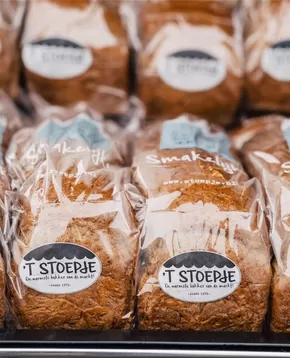 Catalogus van Bakkerij 't Stoepje in Katwijk aan Zee | Actuele deals en aanbiedingen | 2025-09-09T00:00:00.000Z - 2025-09-23T00:00:00.000Z