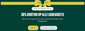20% korting op alle cadeausets