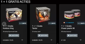 1 + 1 gratis acties