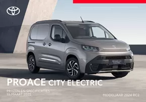 Catalogus van Toyota in Ridderkerk | Proace City Electric MJ24 | 2025-09-12T00:00:00.000Z - 2025-09-26T00:00:00.000Z